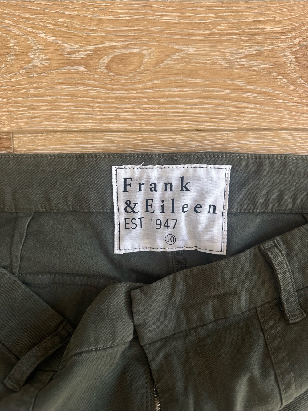 Frank & Eileen ‘Blackrock Italian Utility Pant’ - Picture 4 of 7